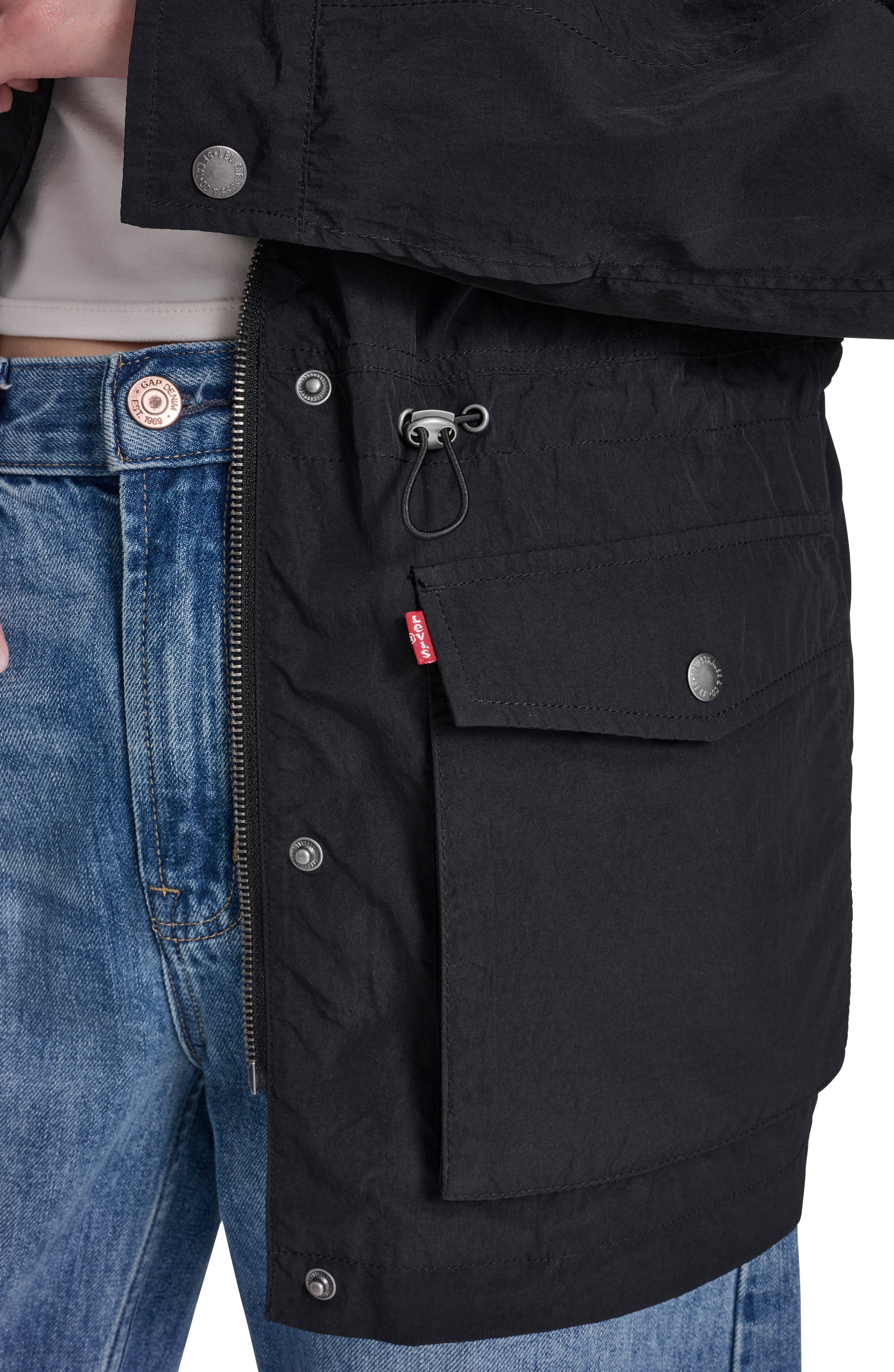 Levi's Water Resistant Hooded Jacket — фото 4