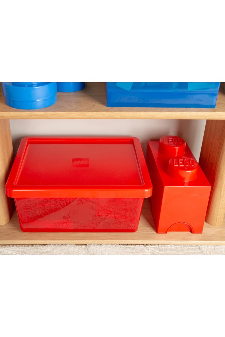 Storage Brick 2, Bright Red, Alternate, color, Multicolored