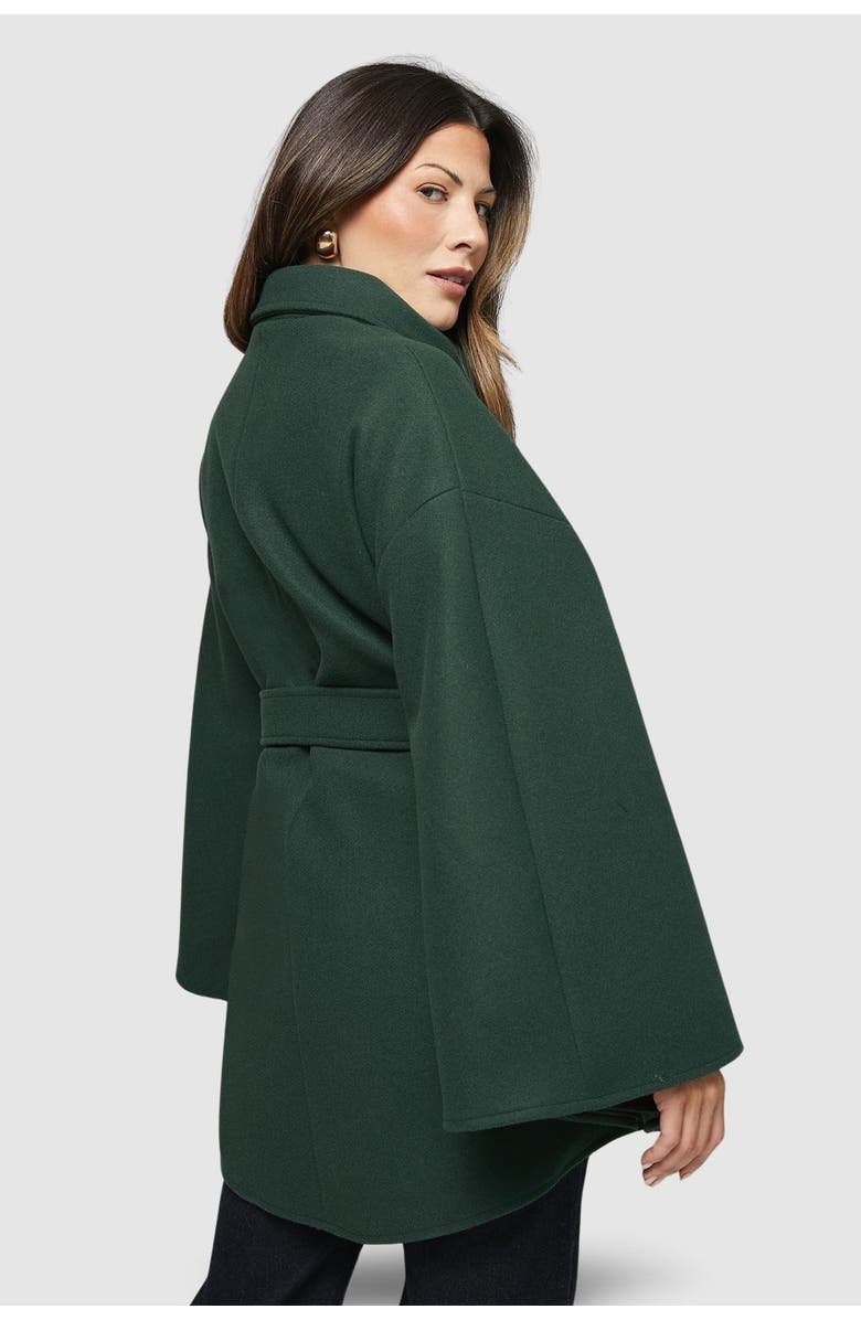 Wallis Wool Mix Belted Cape, Alternate, color, 