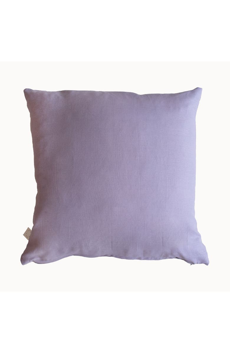 Apartment F Everyday Linen Pillow, Alternate, color, Chocolate