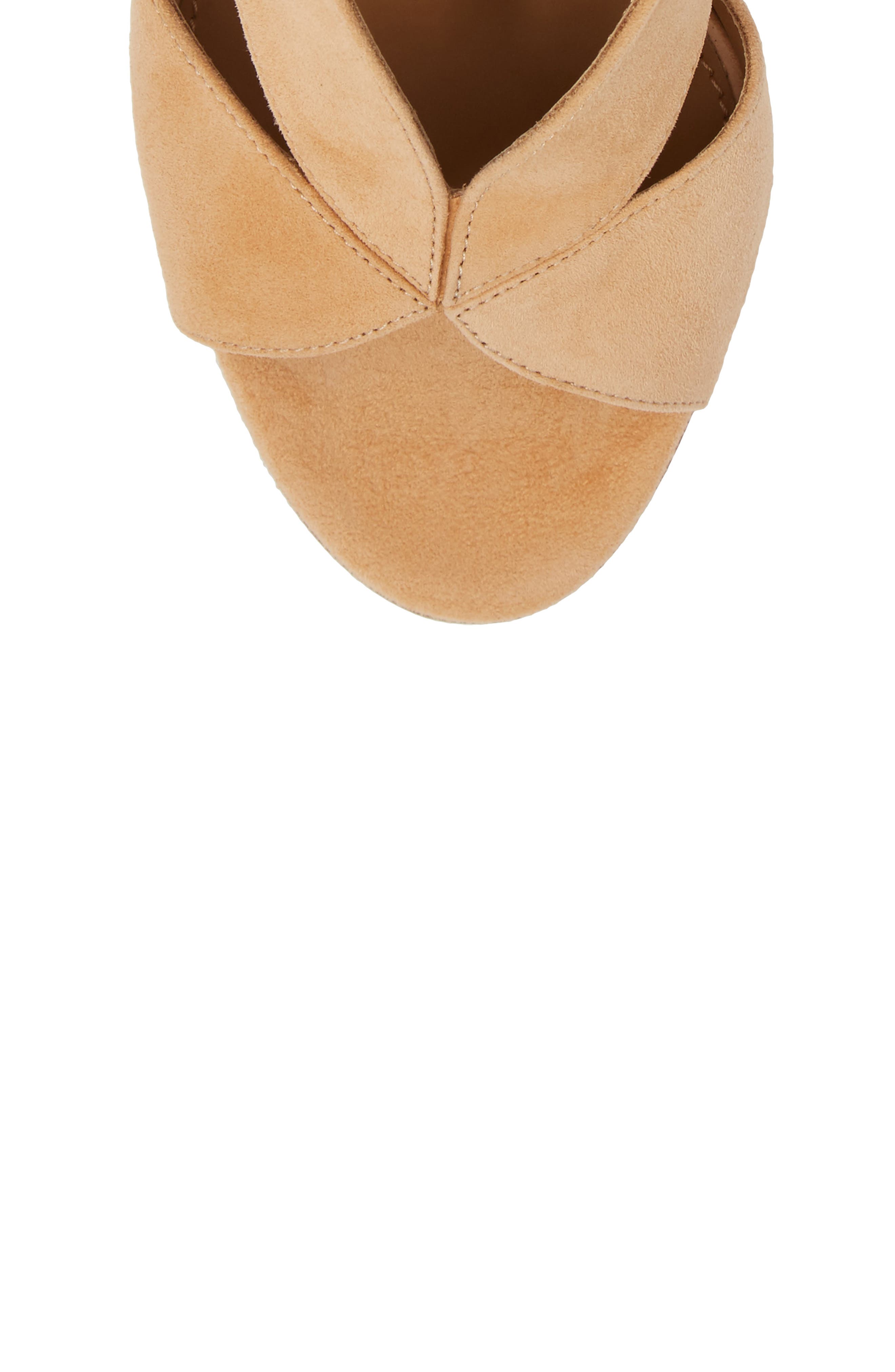 Chloé Graphic Leaves Sandal, Alternate, color, 