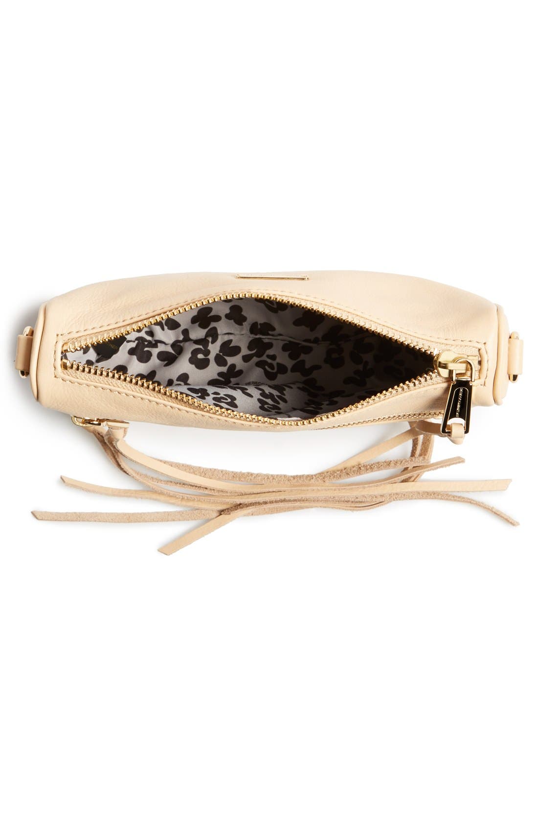 'Mini 5 Zip' Convertible Crossbody Bag, Alternate, color, BISCUIT