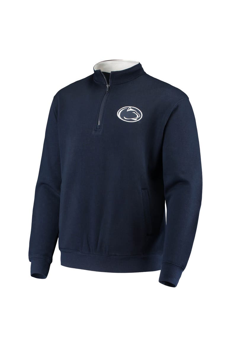 Men's Colosseum Navy Penn State Nittany Lions Tortugas Logo Quarter-Zip Jacket, Alternate, color, Navy