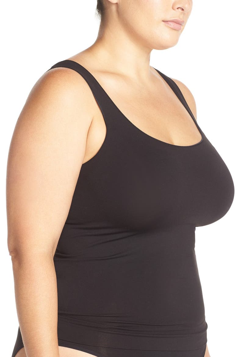 Two-Way Seamless Tank, Alternate, color, BLACK