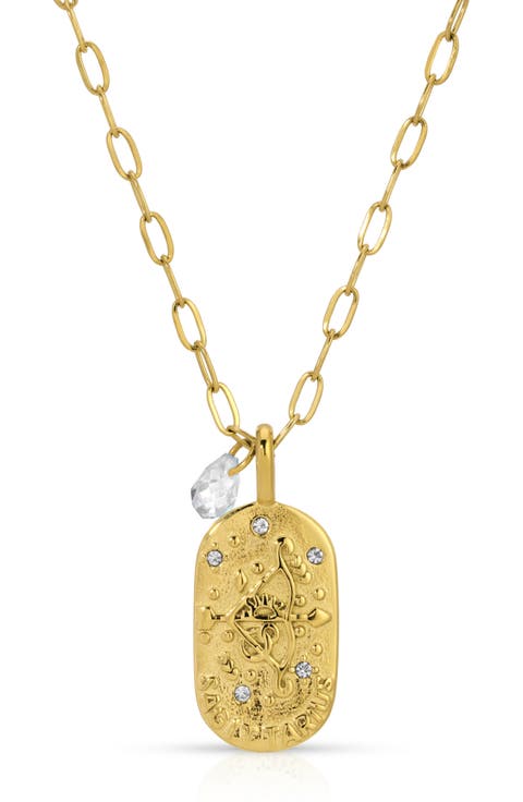 Cielo Zodiac Pendant Necklace