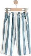NEXT Kids' Stripe Cotton Twill Baggy Pants