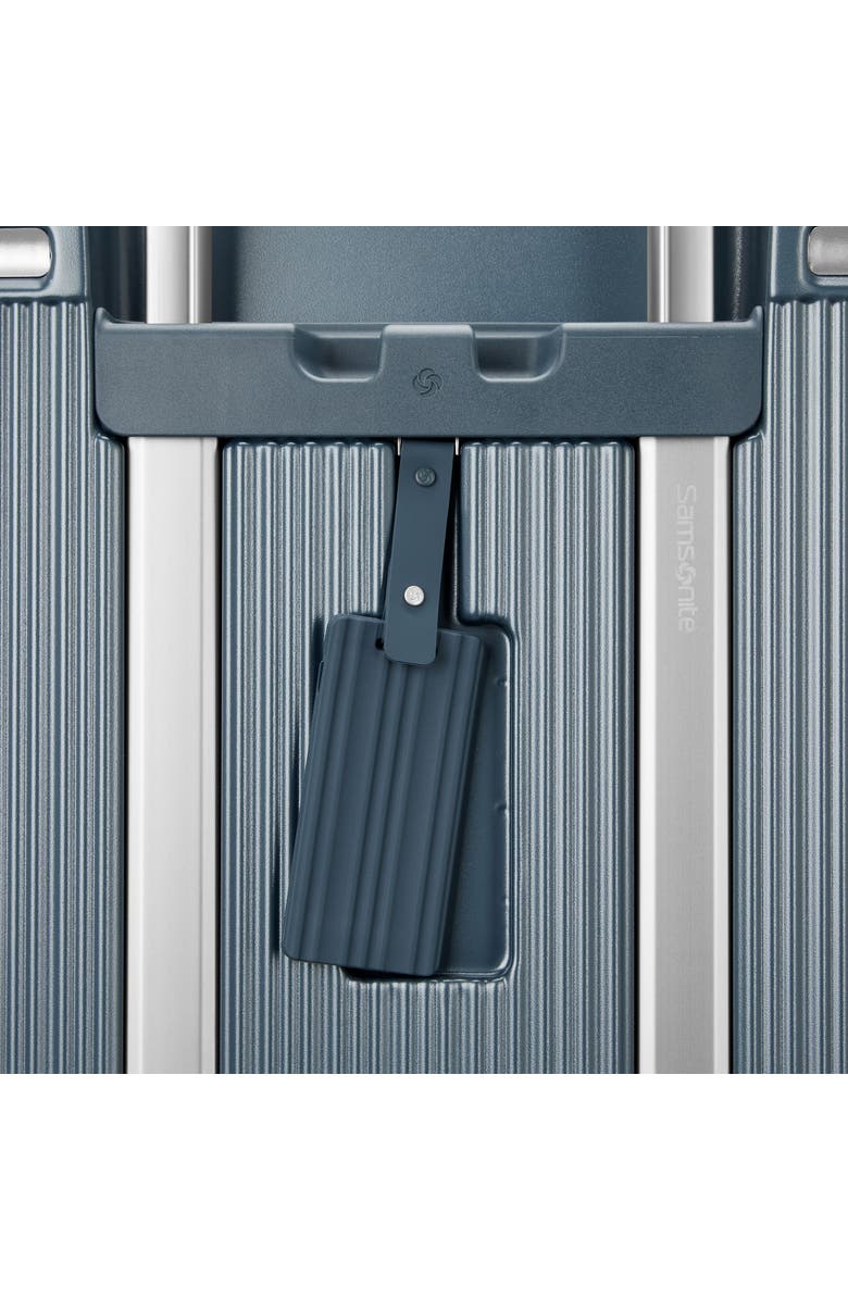 Samsonite Silhouette 18 Hardside Expandable 25" Checked Spinner, Alternate, color, Black