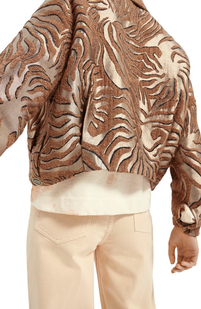Scotch & Soda Textured Jacquard Jacket, Alternate, color, 