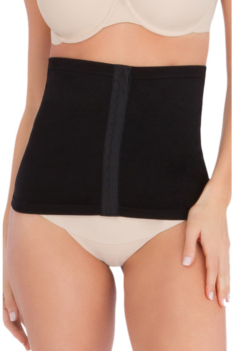 Post Pregnancy Protective Belly Shield, Main, color, BLACK