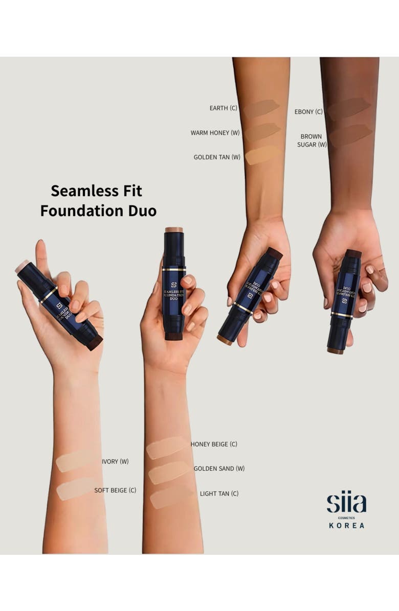 Siia Cosmetics 5-Pc. Perfect Base Collection, Alternate, color, Hazelnut