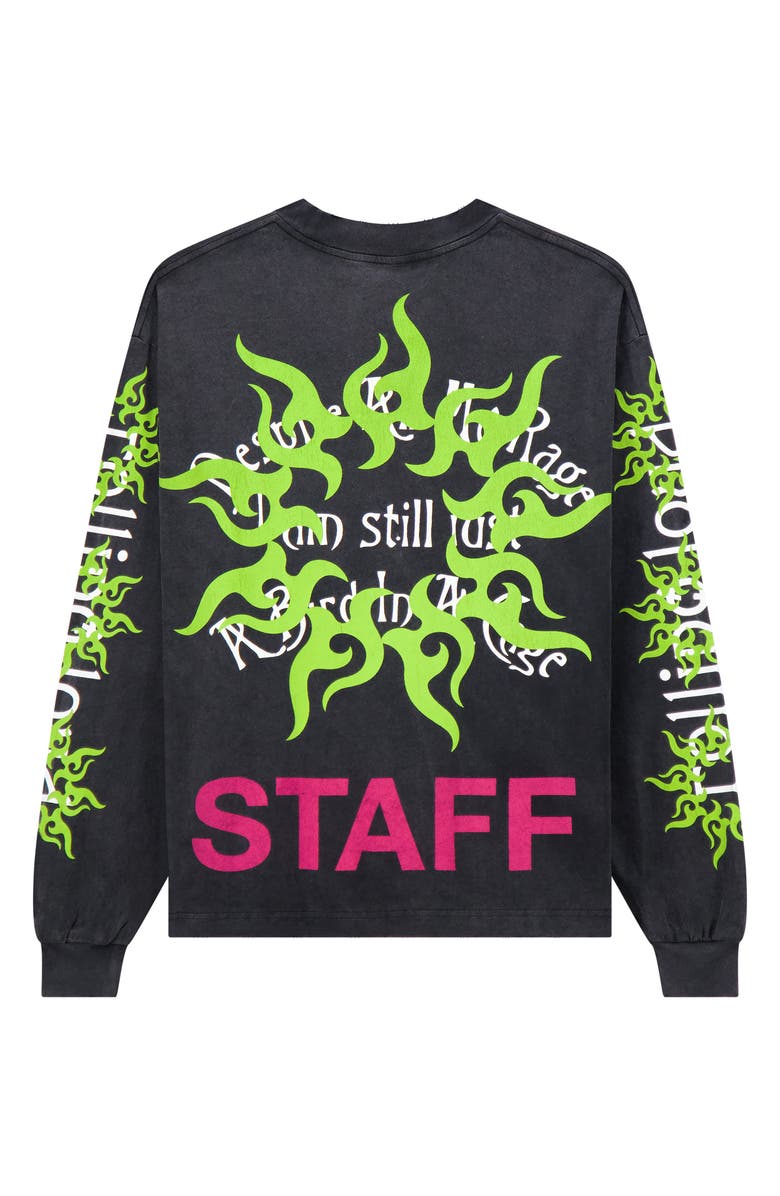 Rolling Loud Nailhead Graphic Long Sleeve T-Shirt, Alternate, color, Washed Black