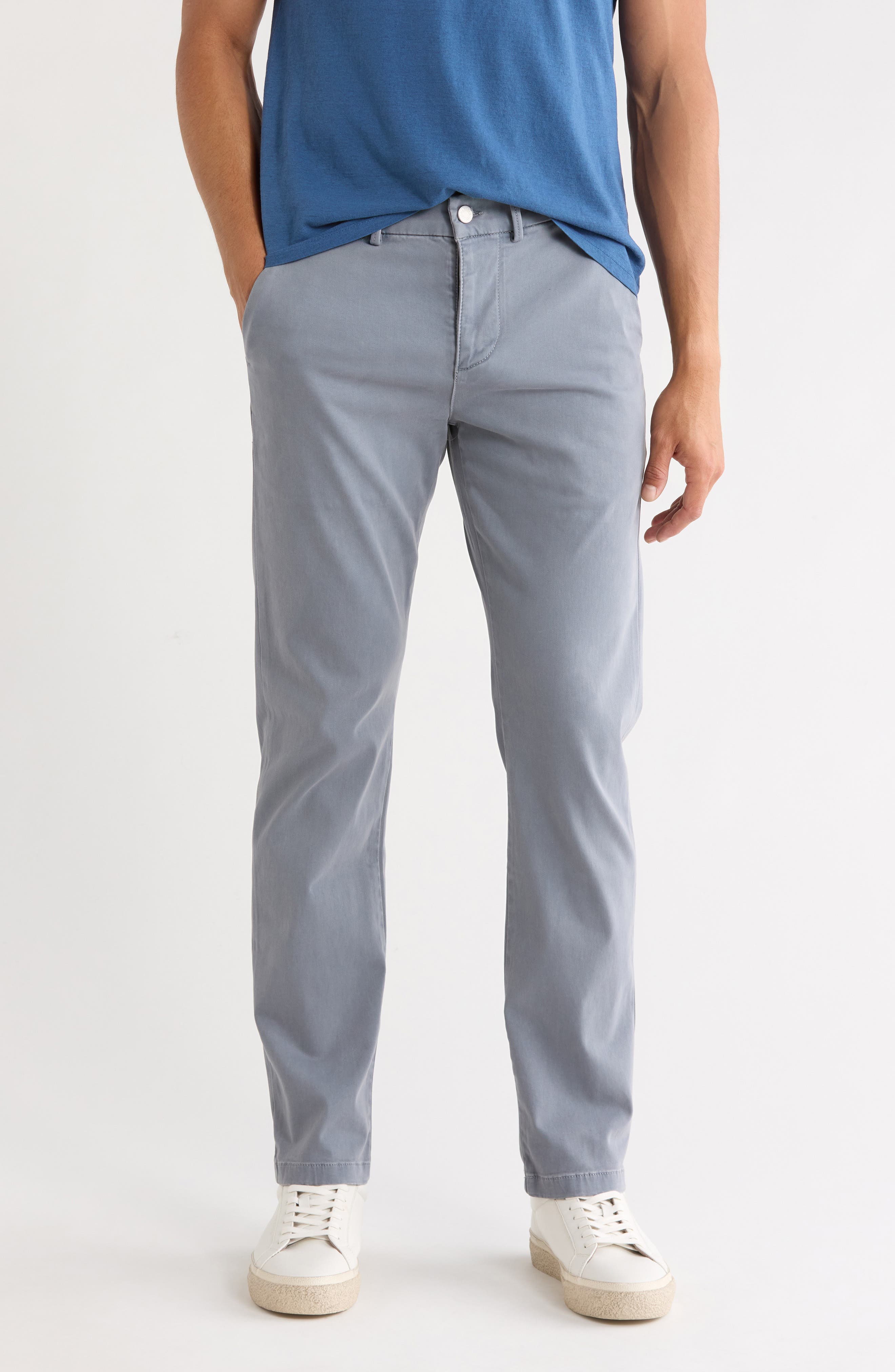 Slimmy Slim Fit Sateen Chino Pants