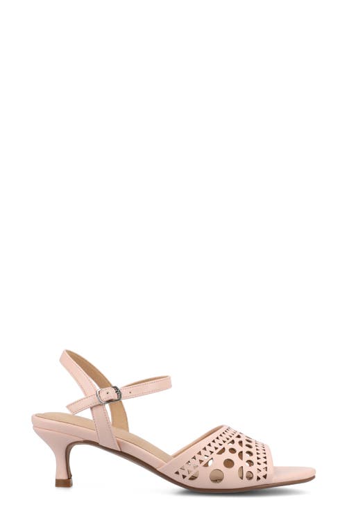 Journee Collection Jessly Ankle Strap Sandal In Pink