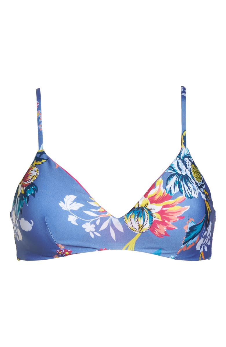 Becca Victoria Garden Reversible Bikini Top, Alternate, color, 