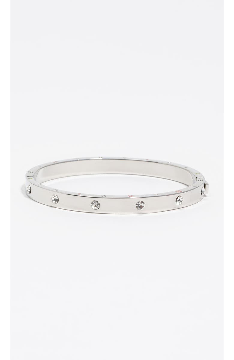 Bimba y Lola Rigid Bracelet, Alternate, color, Dark Silver