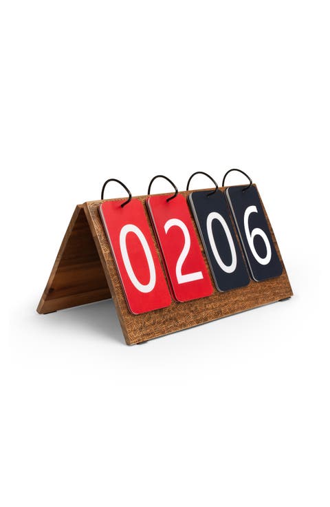 Portable Scoreboard For Outdoor Games