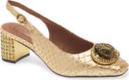 Kurt Geiger London Chelsea Block Heel Slingback Pump