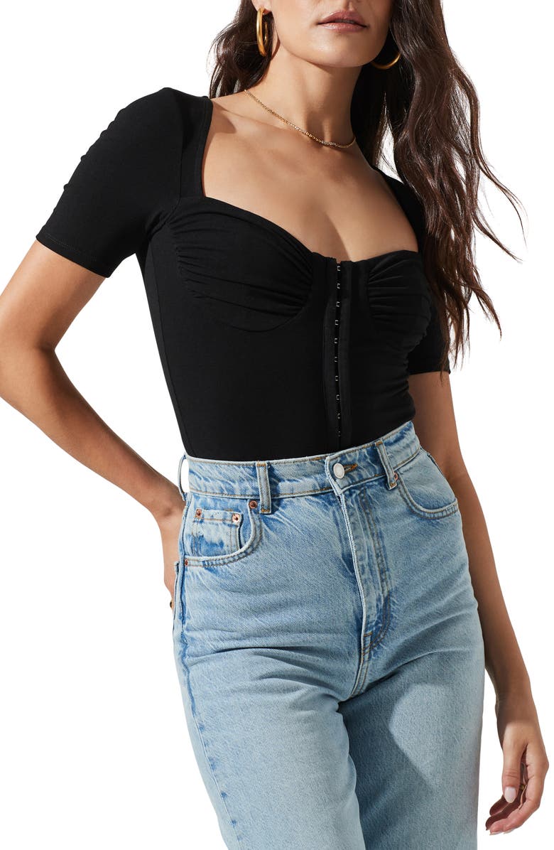 ASTR the Label Hook and Eye Bodysuit, Main, color, 