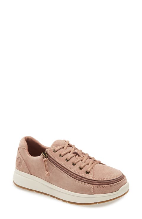 BILLY Comfort Low Zip Around Sneaker (Women) (Medium, Wide & Extrawide)
