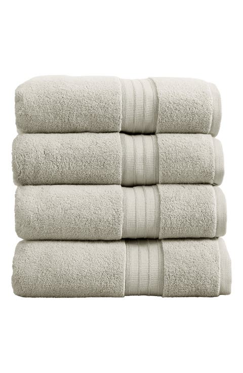 Premium Cotton 4-Pack Bath Towel Set