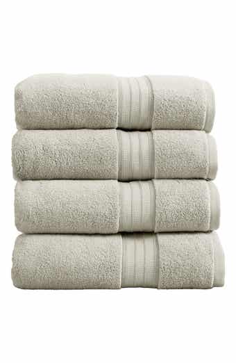 Woven & Weft Premium Cotton 4-Pack Bath Towel Set