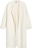 Anne Klein Wing Collar Sweater Coat