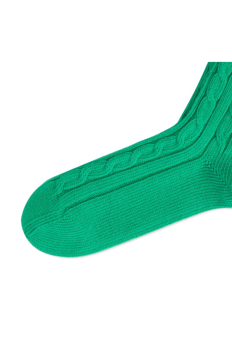 Polo Ralph Lauren Seasonless Cable Crew Socks, Alternate, color, Colgn