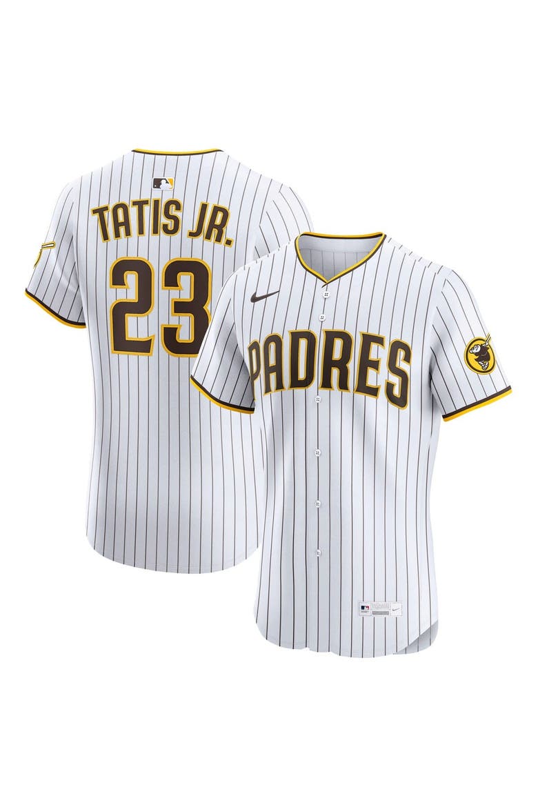 Men's Nike Fernando Tatis Jr. White San Diego Padres Home Elite Jersey, Alternate, color, White
