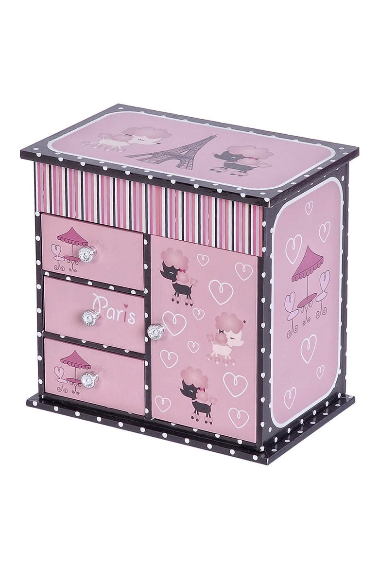 Mele & Co. 'Paris' Musical Ballerina Jewelry Box, Main, color, NONE