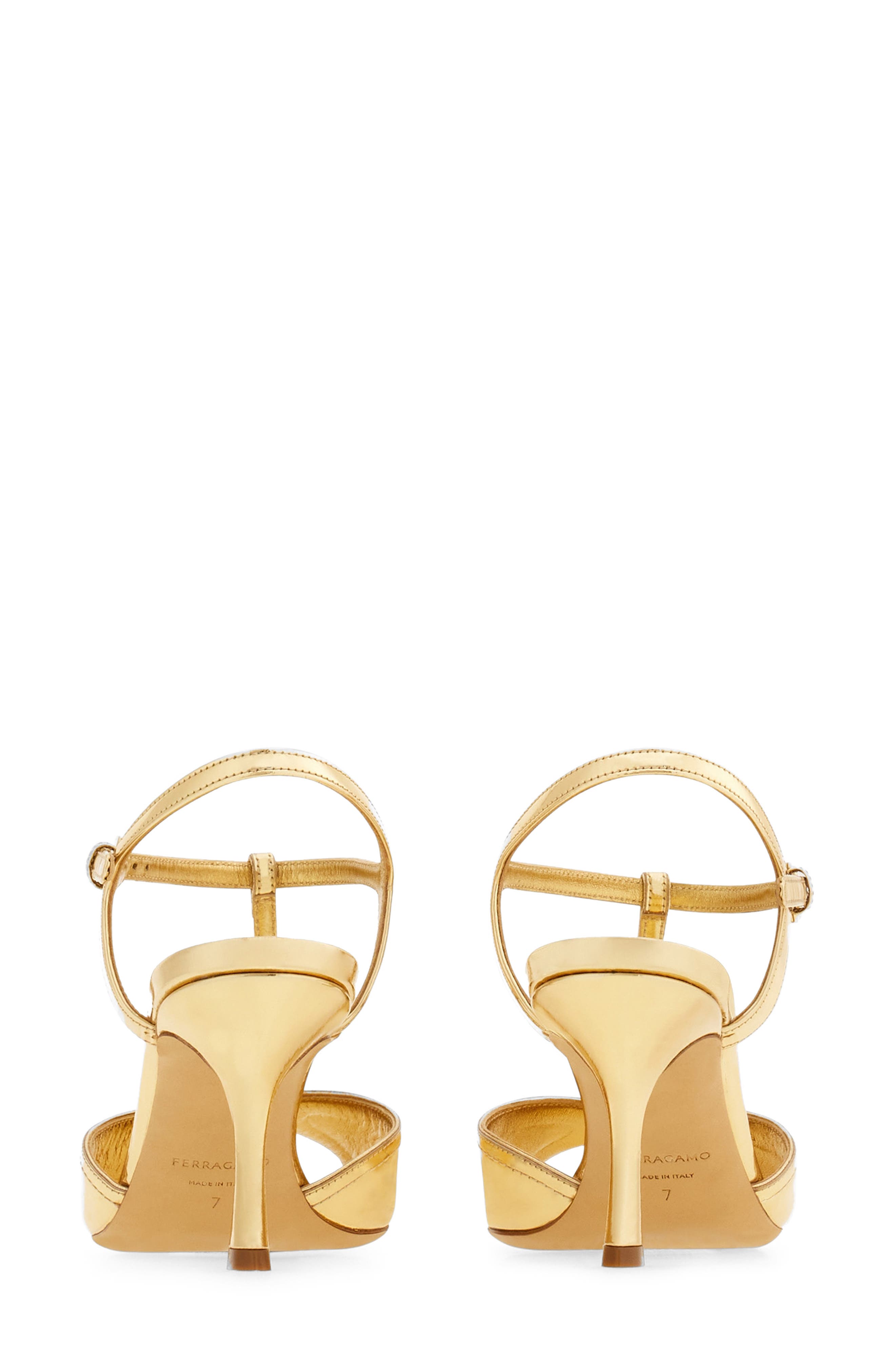 FERRAGAMO Ely T-Strap Sandal, Alternate, color, 