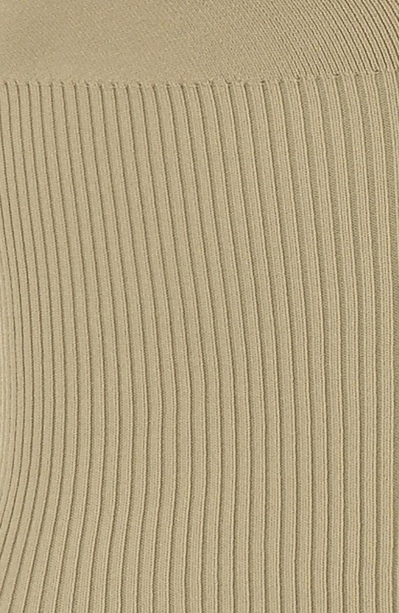 HOUSE OF CB Marianne V-Neck Crop Sweater, Alternate, color, Camel