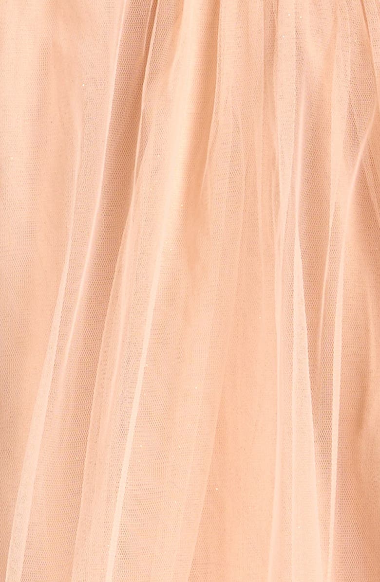 Reiss Kids' Tallulah Ruffle Tulle Party Dress, Alternate, color, Neutral