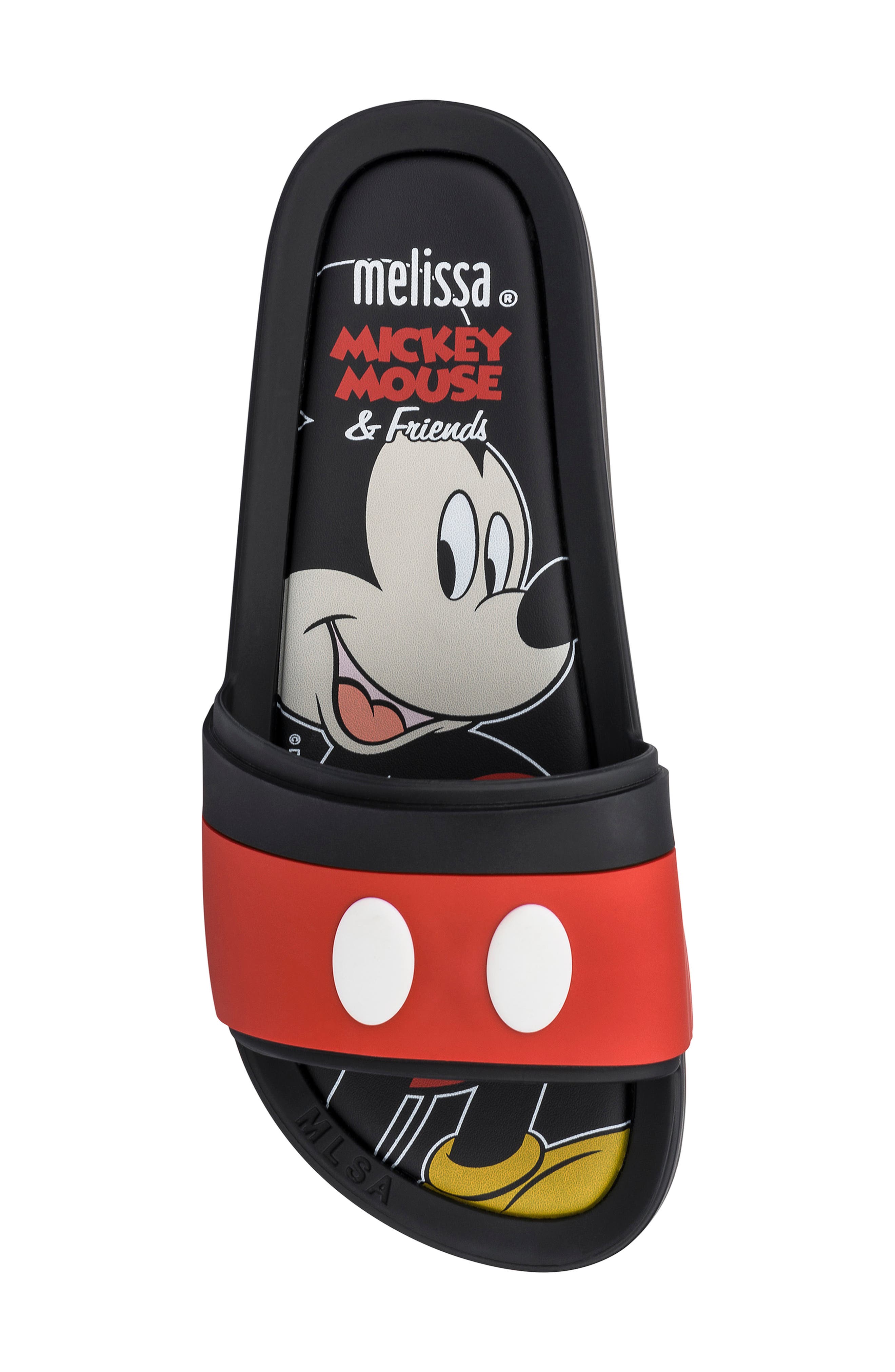 Melissa Mickey & Friends Slide Sandal, Alternate, color, 