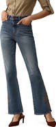 Bayeas Embroidered Bootcut Jeans