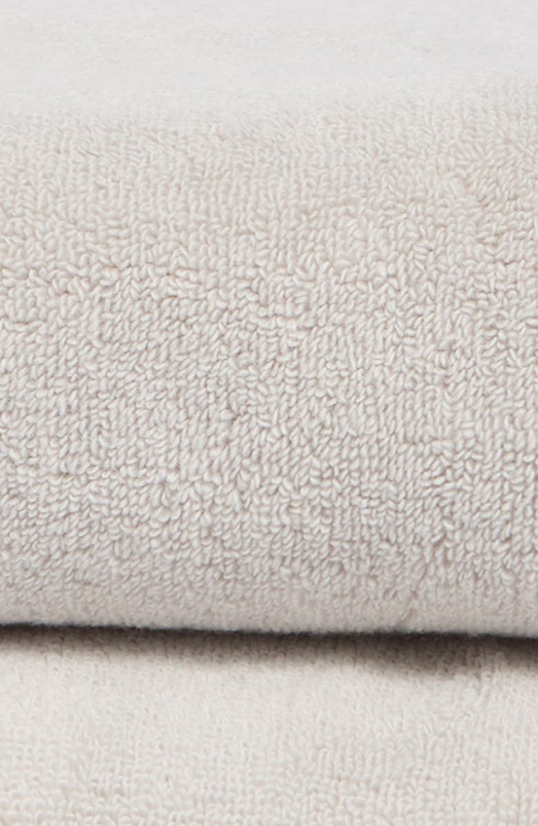 Nordstrom Organic Hydrocotton Set of 2 Bath Sheets, Alternate, color, Grey Vapor