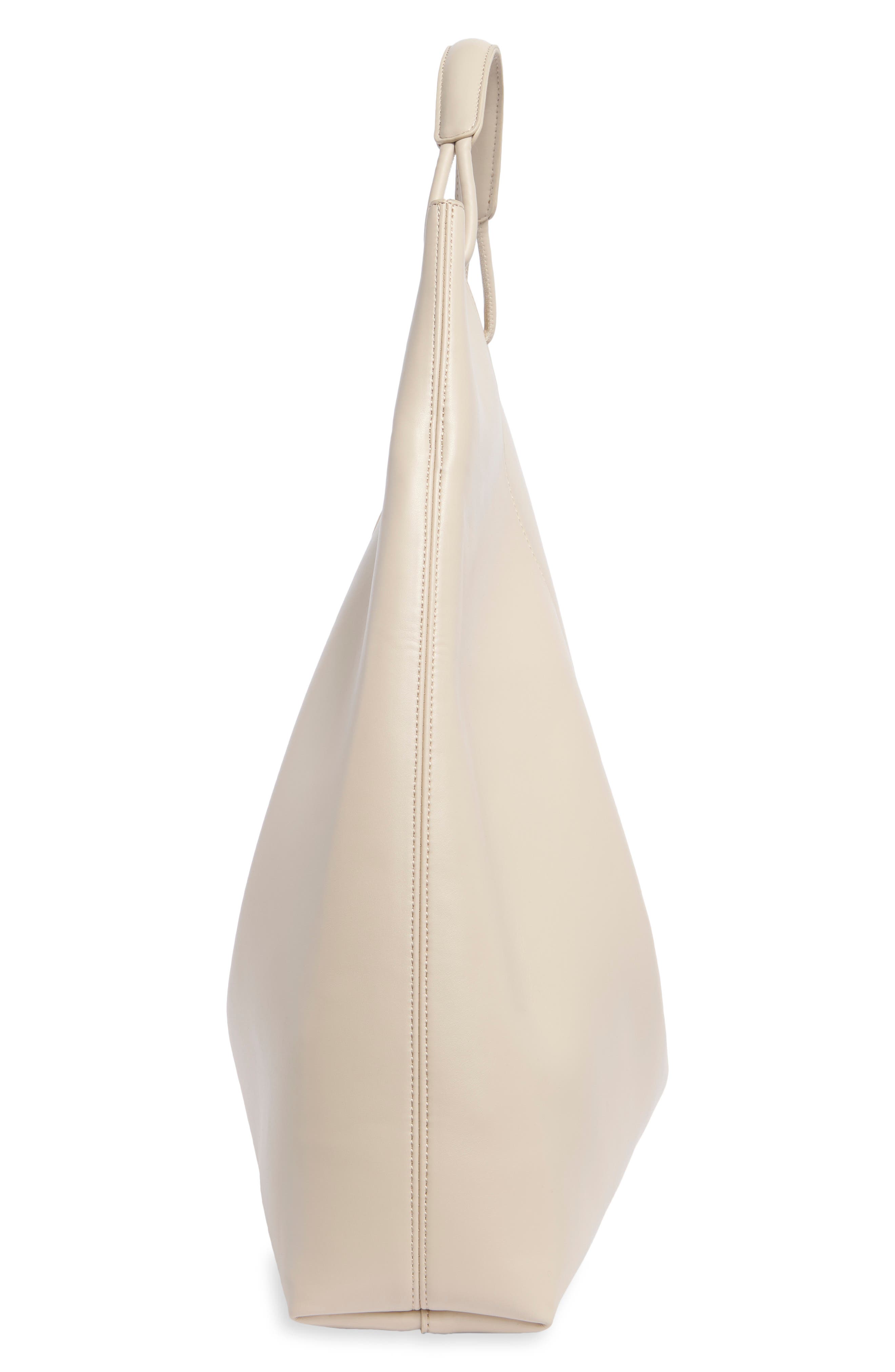 Soft Slouchy Hobo Bag, Alternate, color, ALMOND