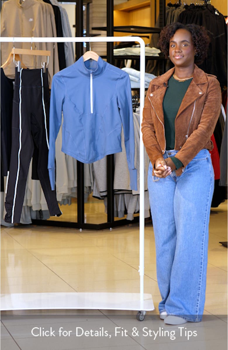 You're a Peach Half Zip Jacket, sales video thumbnail