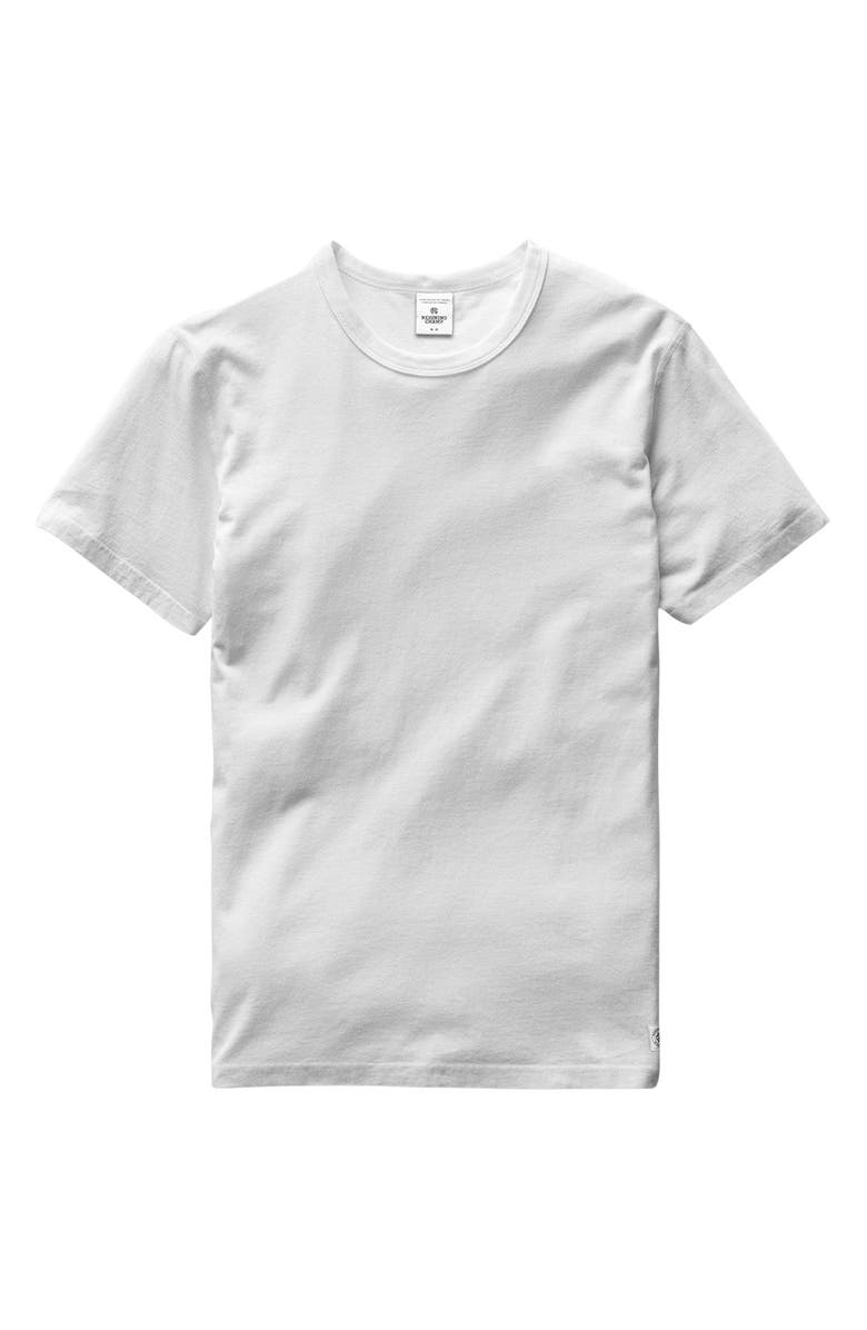 Reigning Champ 2-Pack Lightweight Jersey T-Shirt, Alternate, color, White/Black