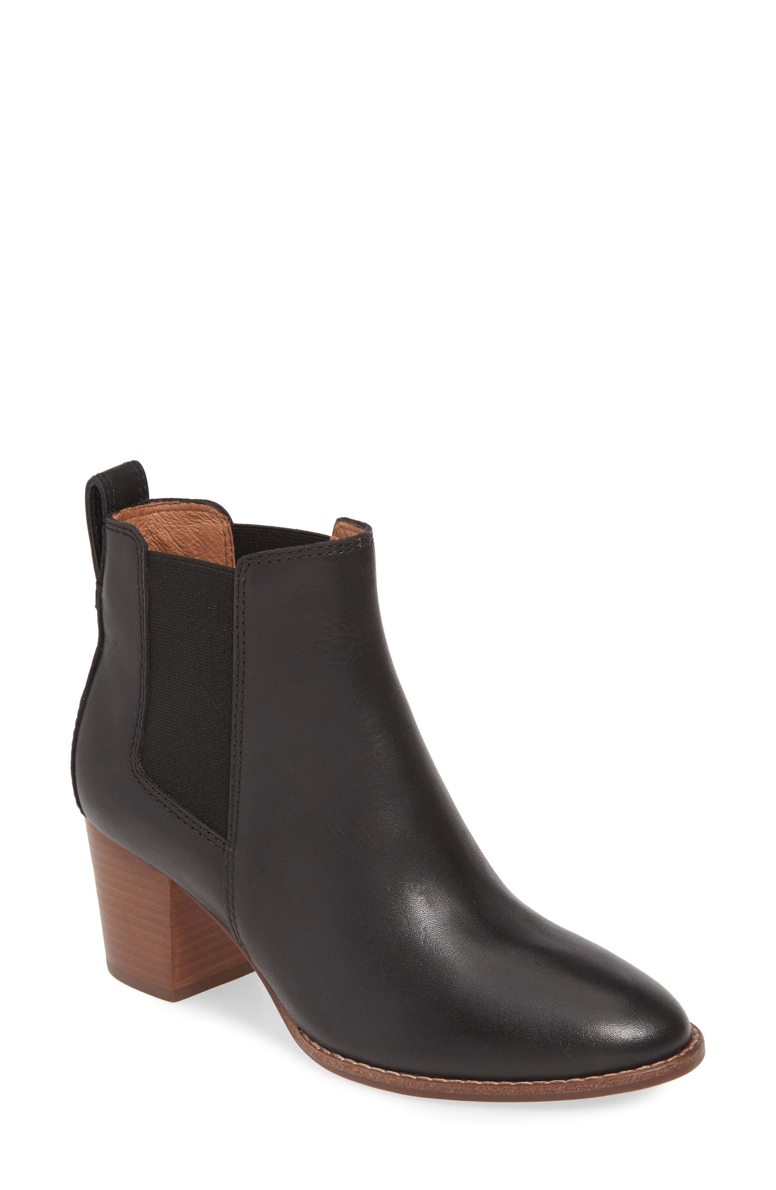 The Regan Boot, Main, color, TRUE BLACK LEATHER