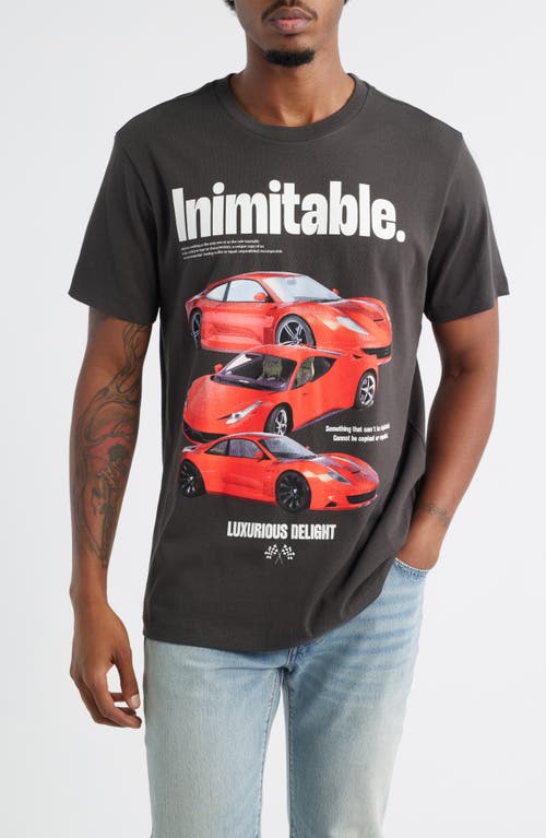 The Forecast Agency Inimitable Cotton Graphic T-Shirt in Pirate Black  product