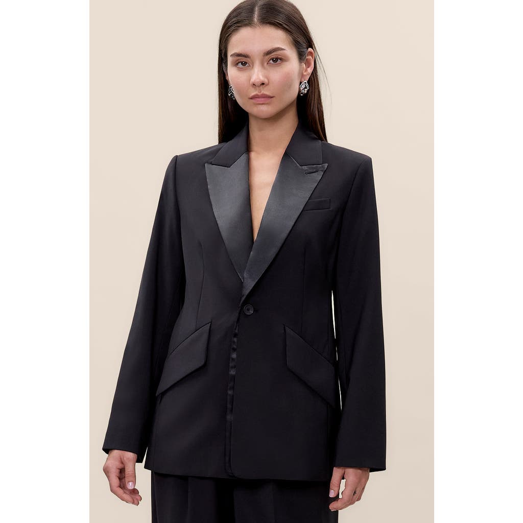 Rebecca Taylor Stevie Blazer In Black