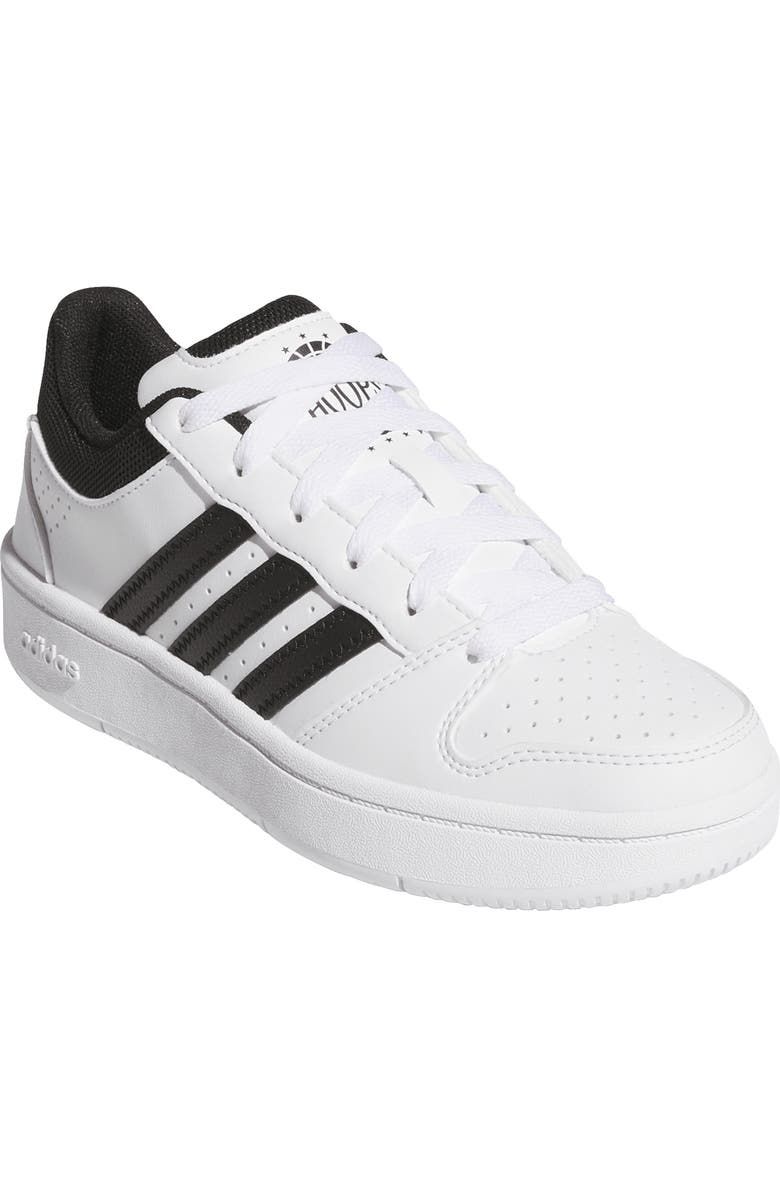 adidas Kids' Hoops Classic Sneaker, Main, color, White/ Black/ Orbit Grey