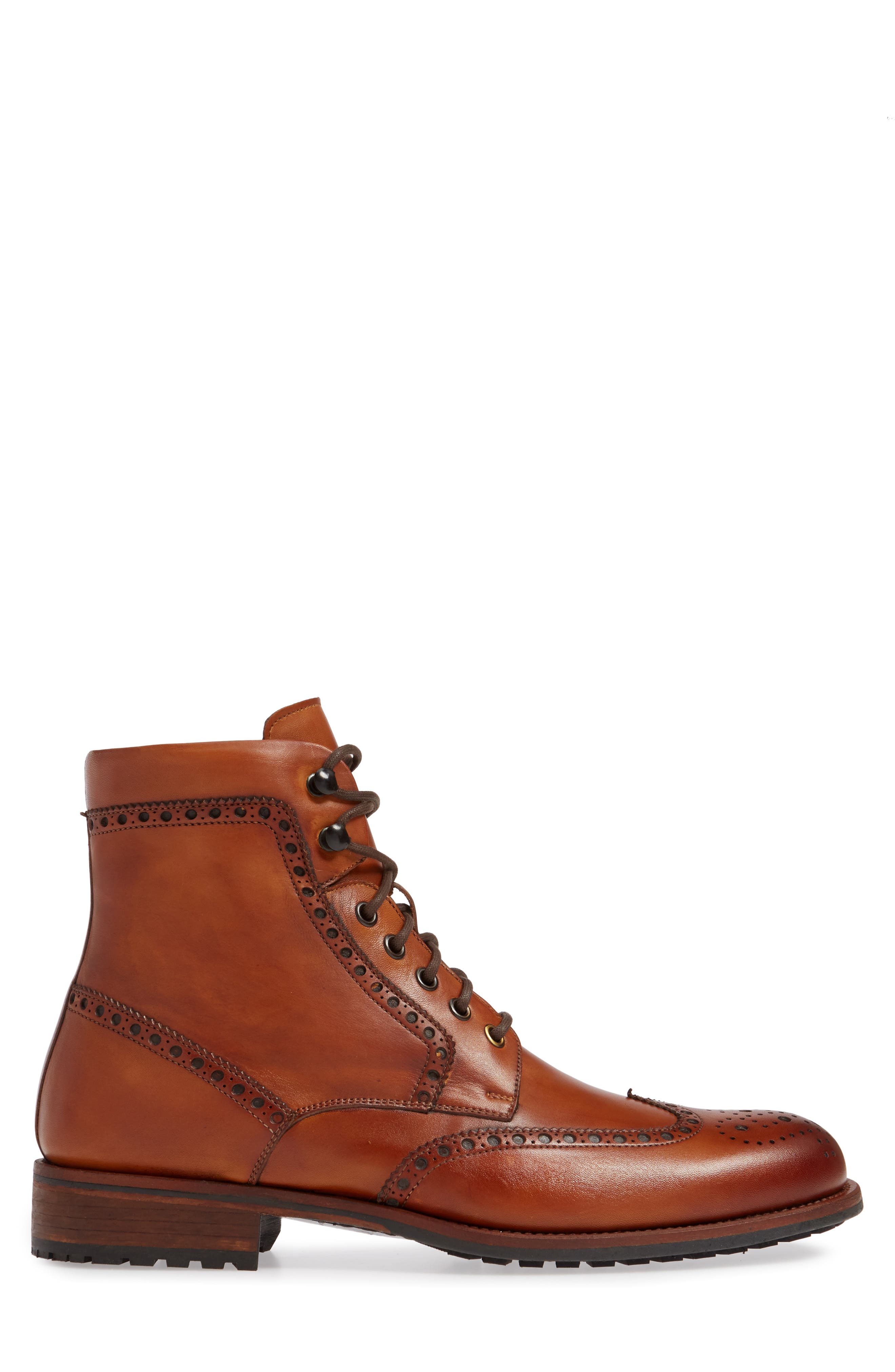 Magnanni Maddox Wingtip Boot, Alternate, color, 