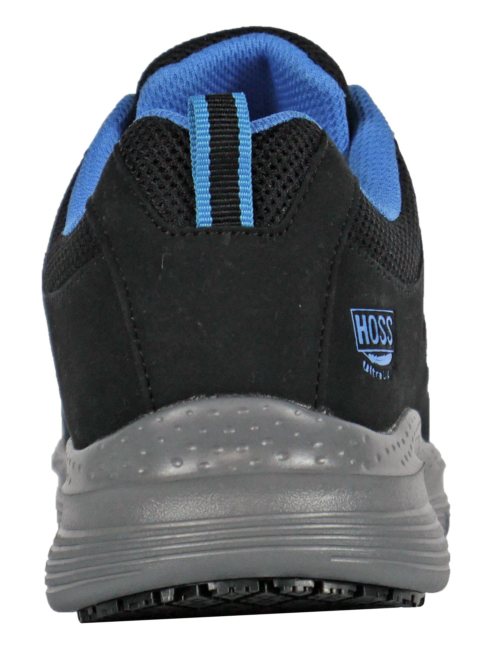Hoss Boot Company HOSS Skyline Mens Composite Toe Athletic Work Shoe, Alternate, color, Black/Blue