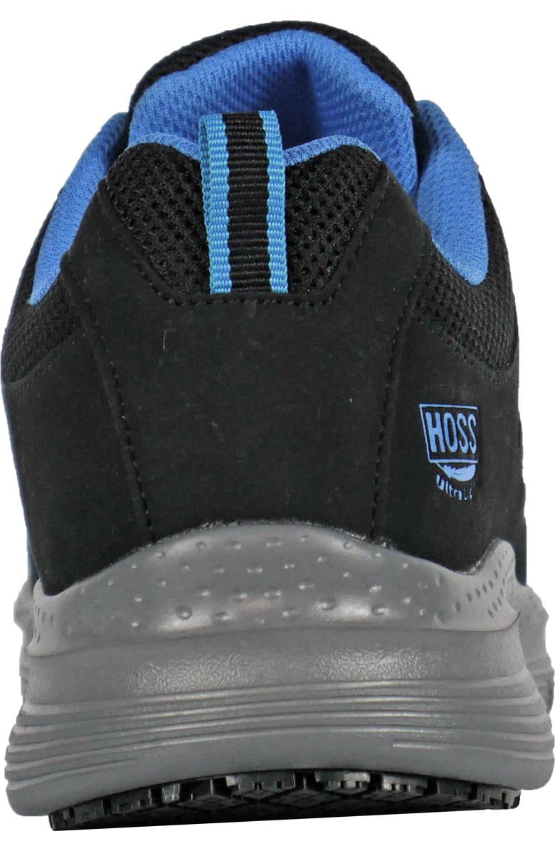 Hoss Boot Company HOSS Skyline Mens Composite Toe Athletic Work Shoe, Alternate, color, Black/Blue