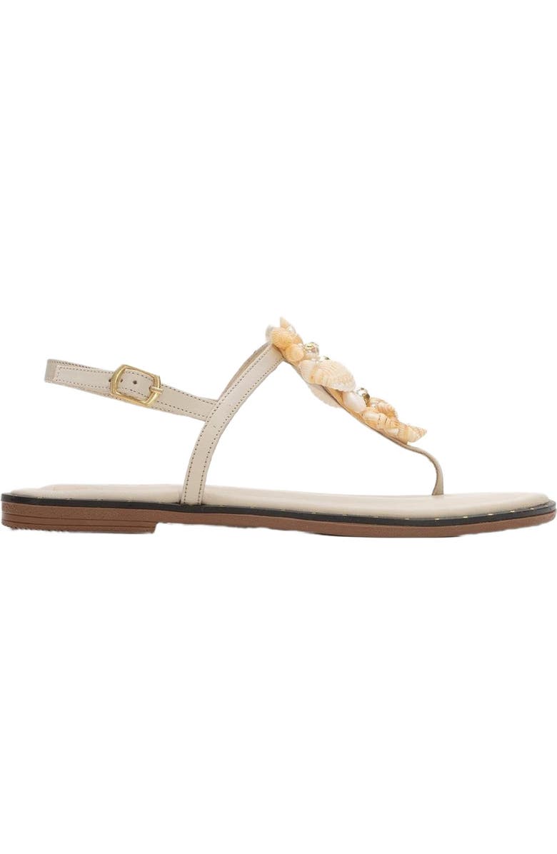 Forever & Always Shoes JOE Leather Thong Sandal, Alternate, color,