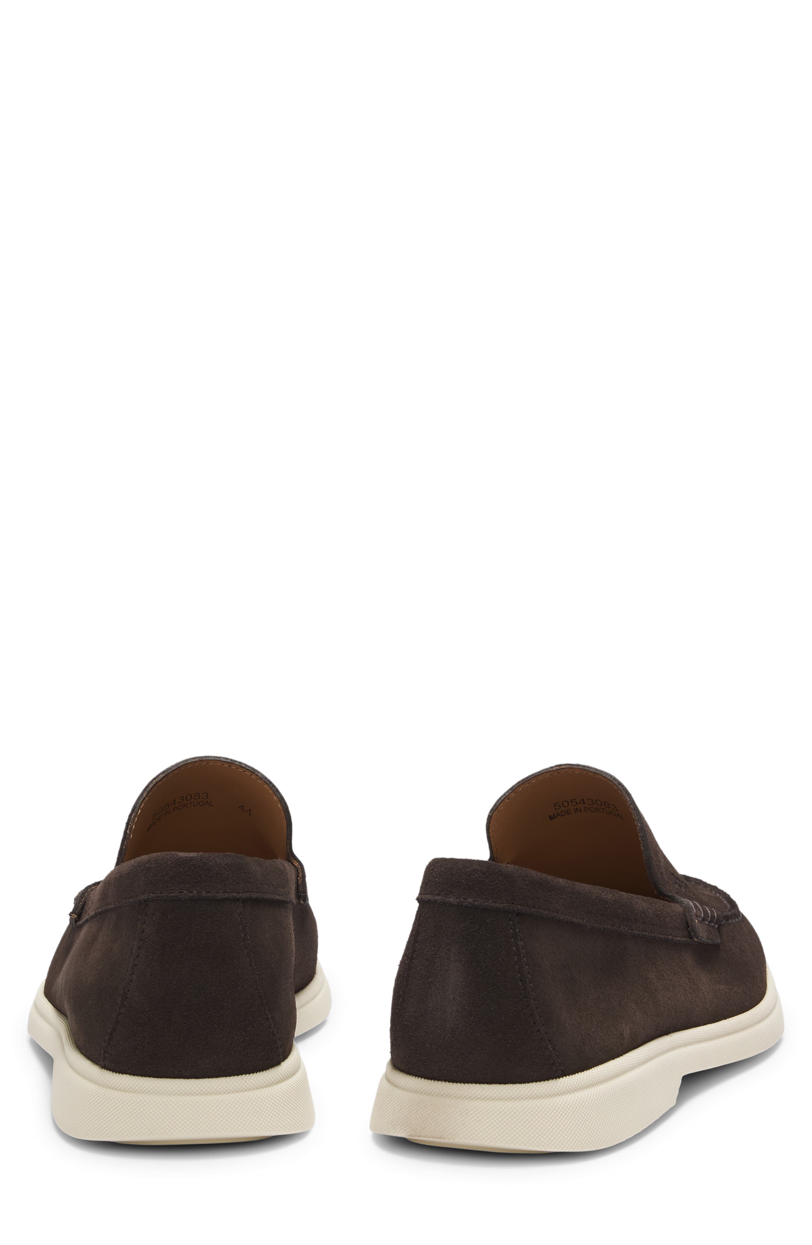 Sienne Moc Toe Loafer, Alternate, color, BROWN