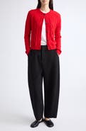 Lisa Yang Gwyneth Cashmere & Silk Cable Cardigan