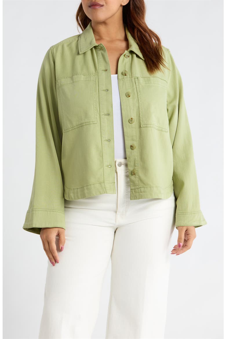 Denim Shacket, Main, color, LOTUS