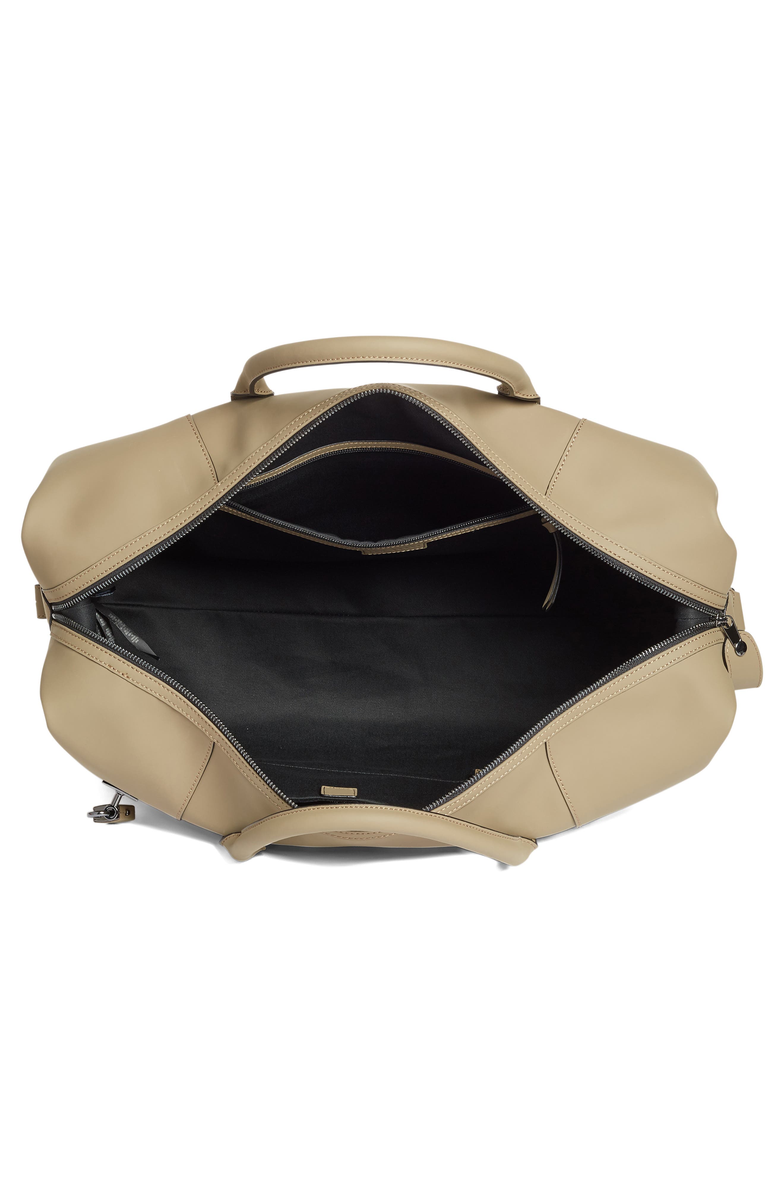 Ted Baker London Cronos Leather Duffel Bag, Alternate, color, 